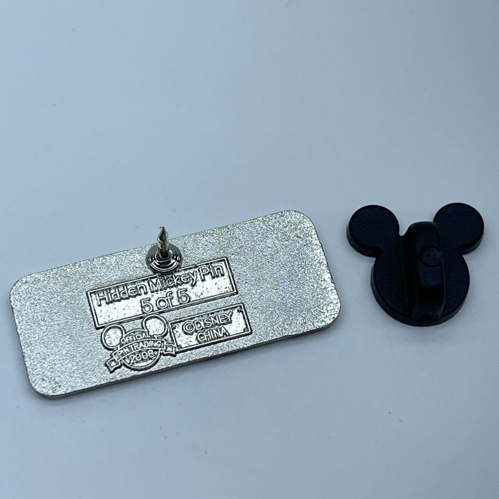 Disney Trading Pin Snow White Hidden Mickey Princess Rear View Mirror Disneyland - Picture 4 of 4